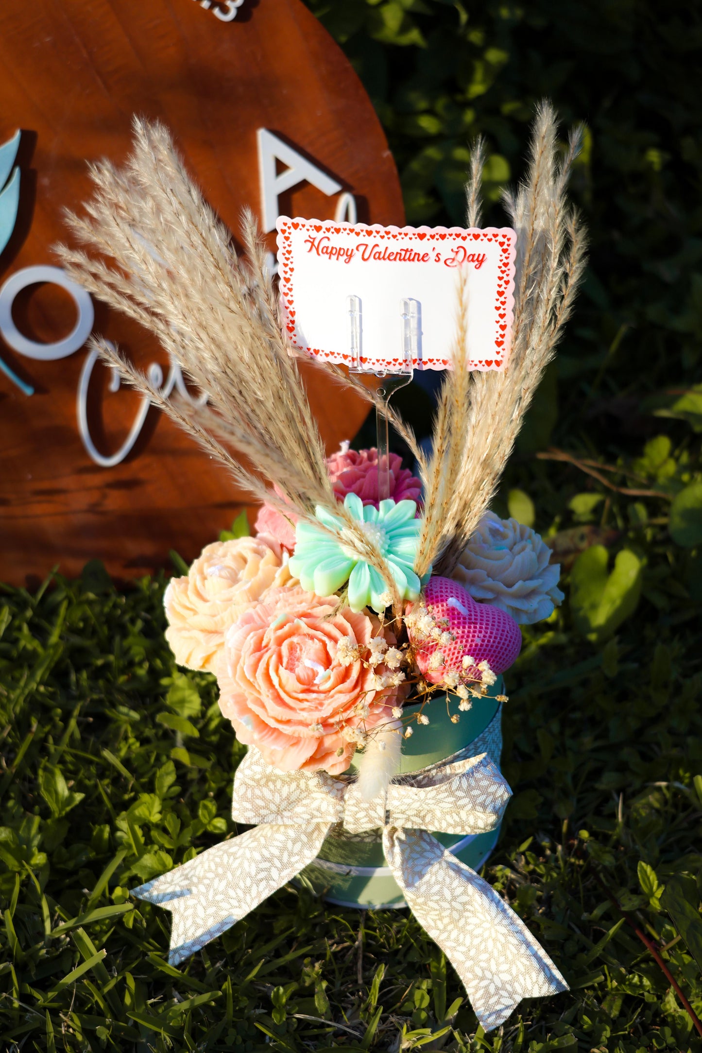 Bouquet de Flores de Vela Decorativa