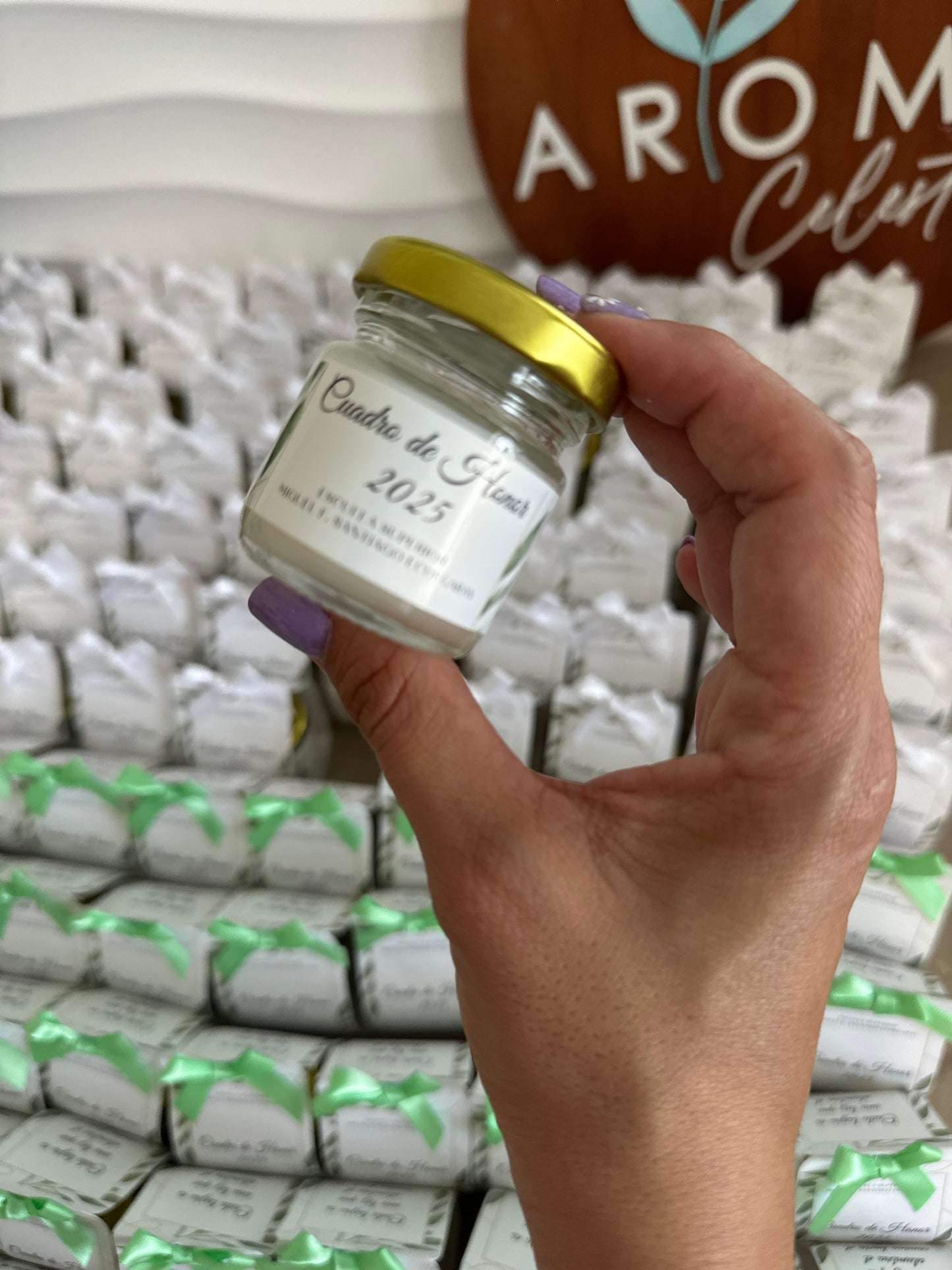 Velas en Frascos – Cera de Soja con Presentación Personalizada