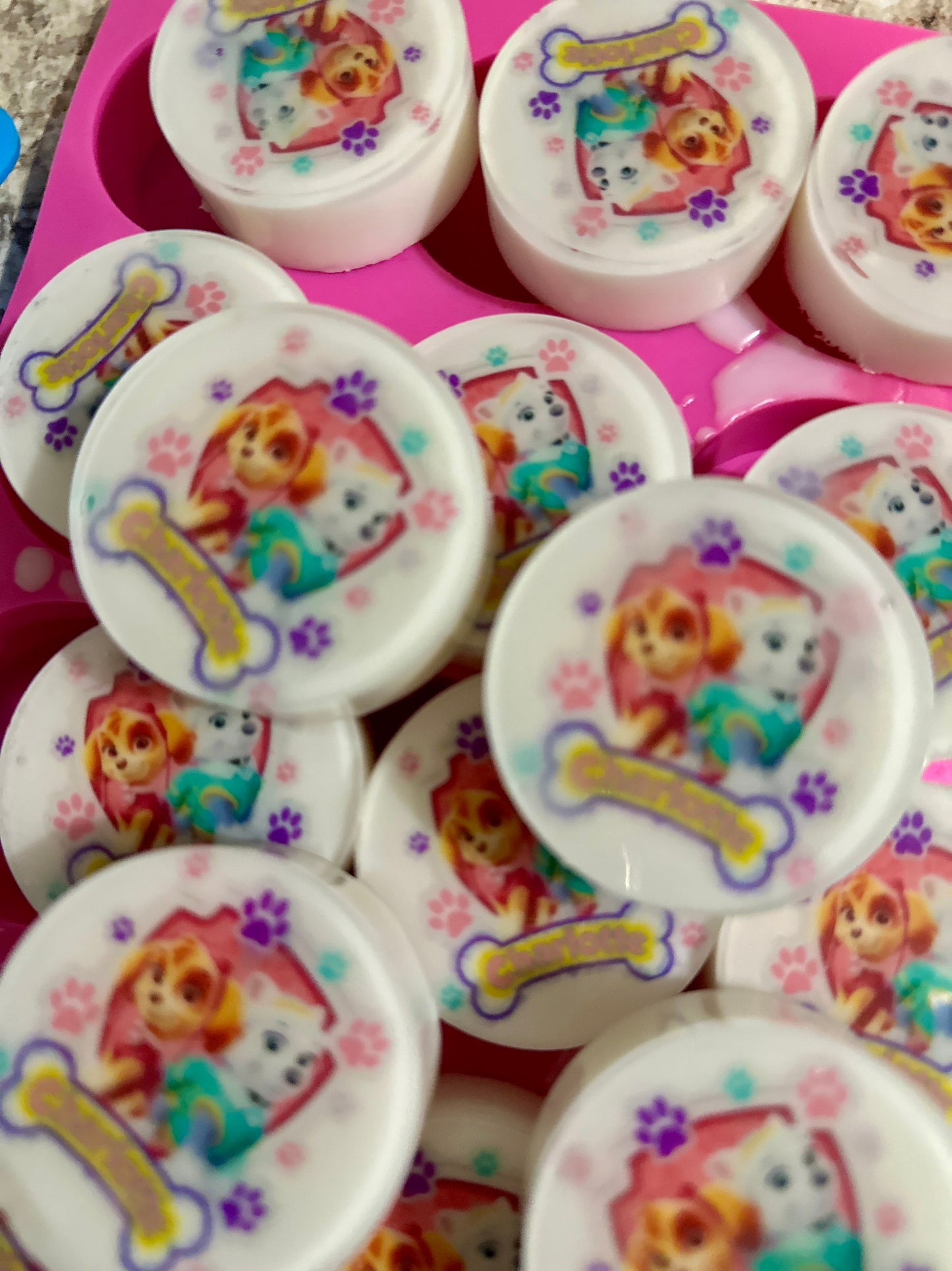 Jabón con imagen encapsulada personalizada