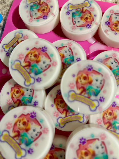 Jabón con imagen encapsulada personalizada