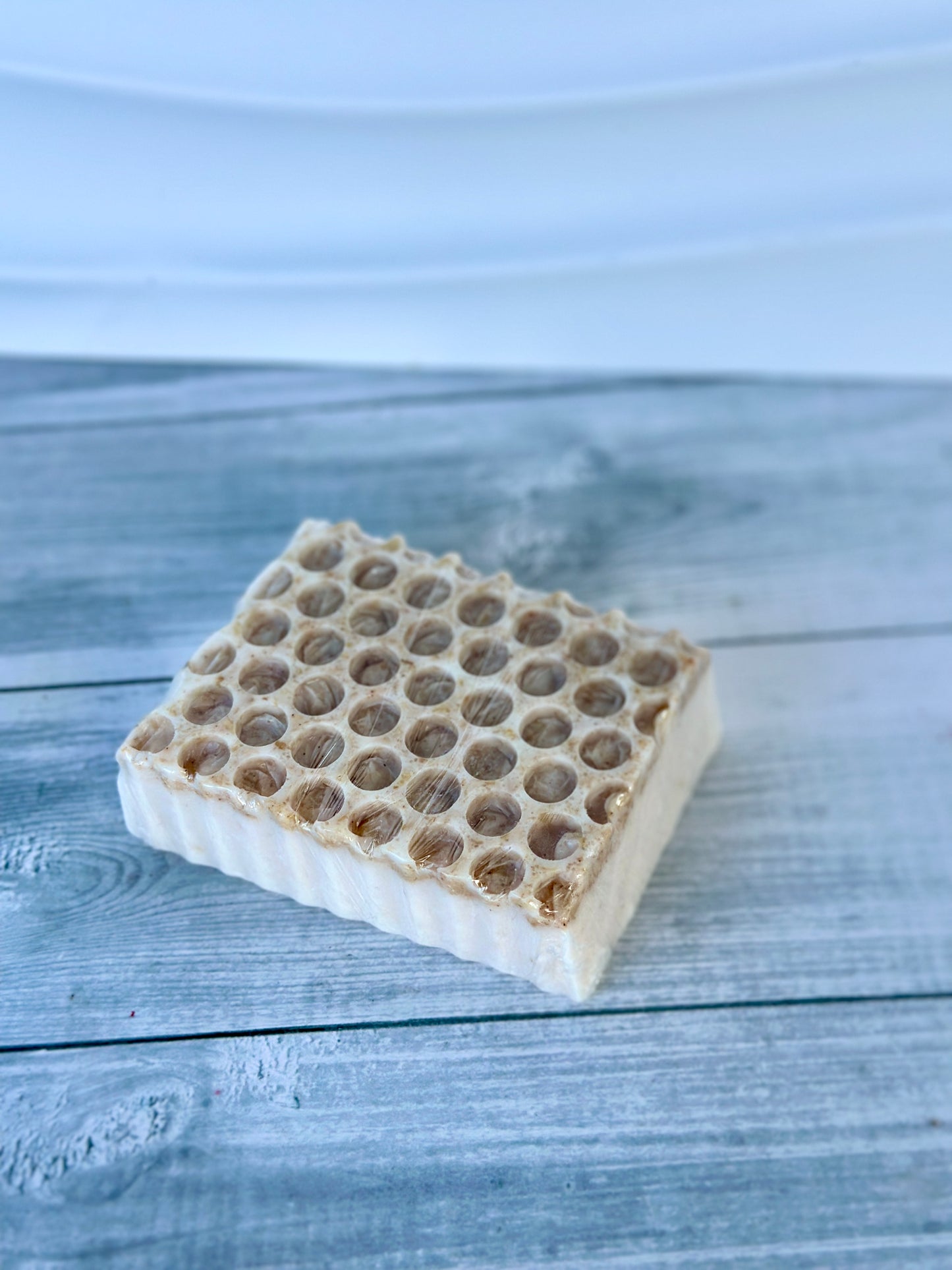 Jabón Artesanal de Leche de Cabra con Avena y Miel