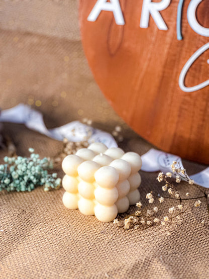 Velas Pilares Bubbles