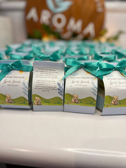 Velas en Frascos – Cera de Soja con Presentación Personalizada