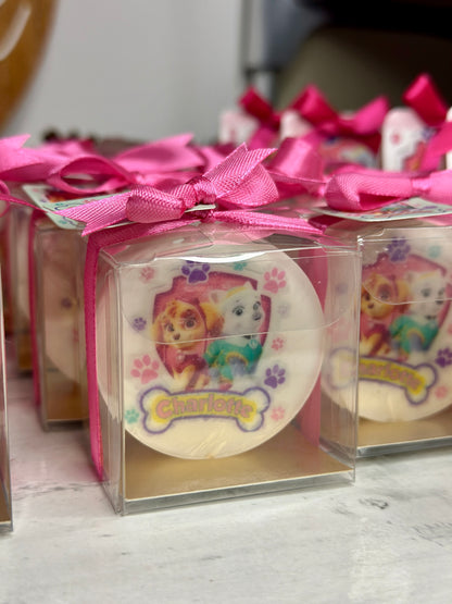 Jabón con imagen encapsulada personalizada