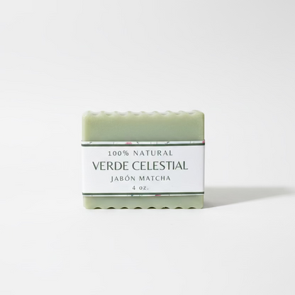 Jabón de Matcha Verde Celestial