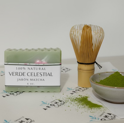 Jabón de Matcha Verde Celestial