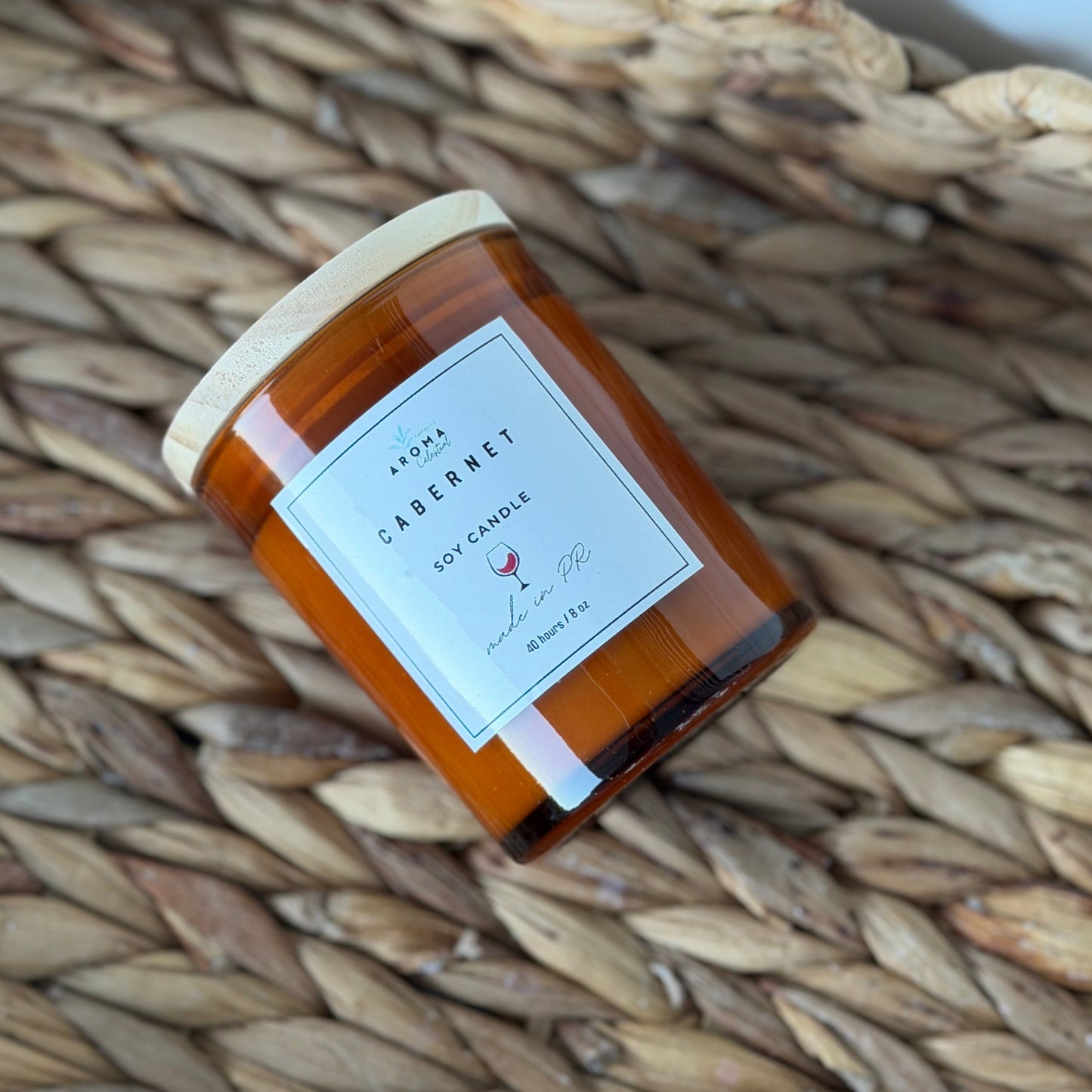 Vela aromática Cabernet