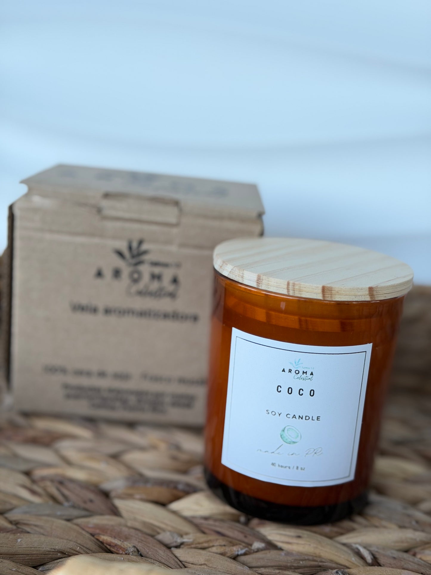 Vela aromática Coco cremoso