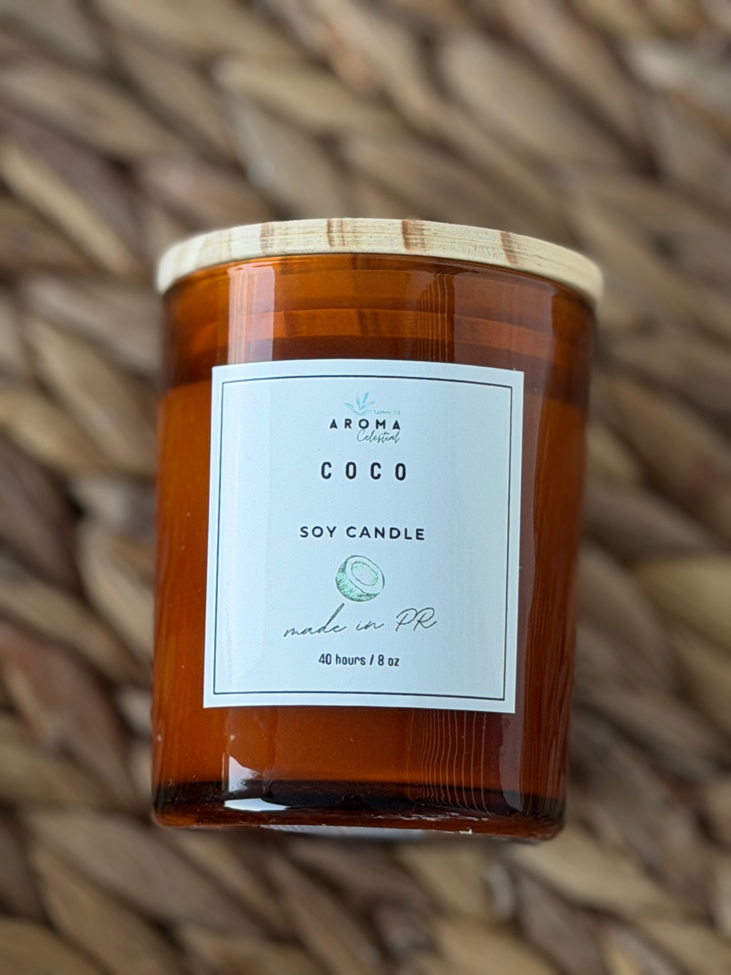 Vela aromática Coco cremoso