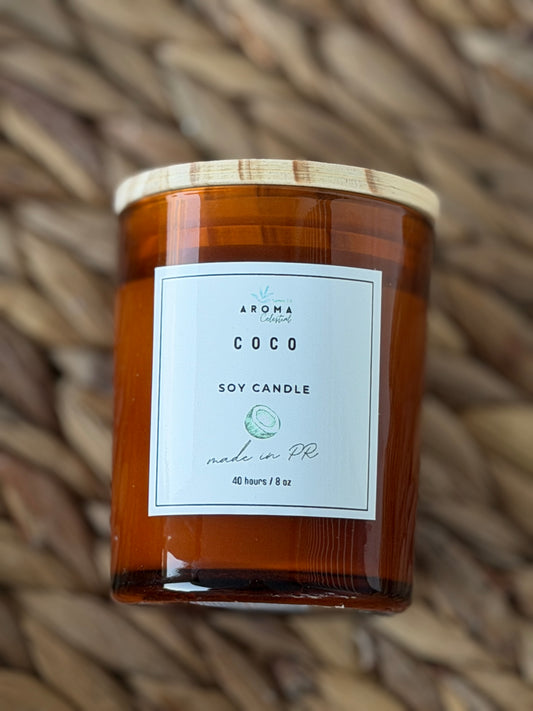 Vela aromática Coco cremoso