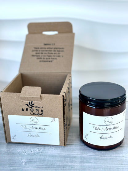 Vela Aromática en Frasco