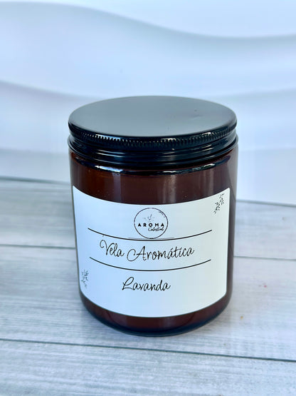 Vela Aromática en Frasco