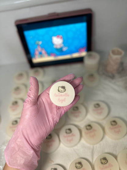 Jabón con imagen encapsulada personalizada